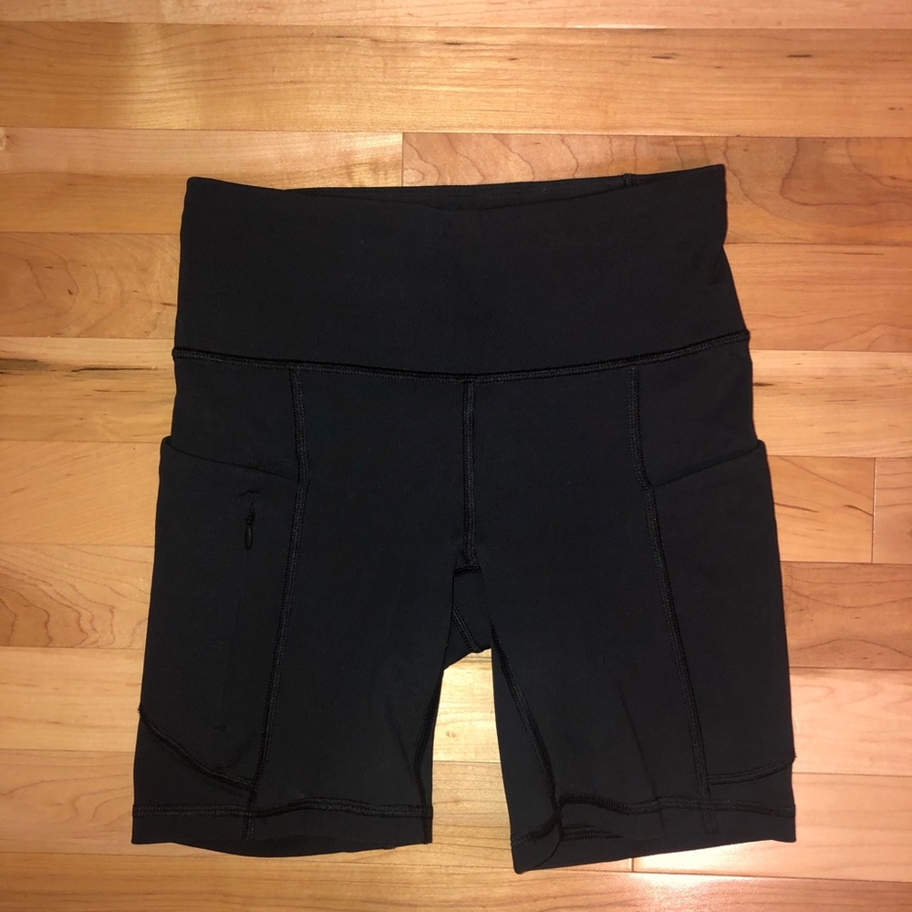 Athleta Black Biker Shorts, Size XXS